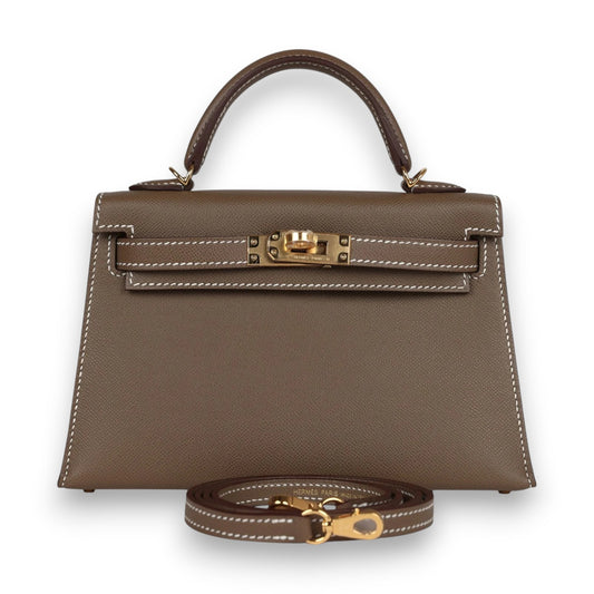 Kelly 20 Mini Handbag - Gold Hardware