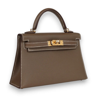 Kelly 20 Mini Handbag - Gold Hardware