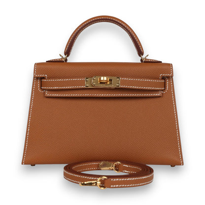 Kelly 20 Mini Handbag - Gold Hardware